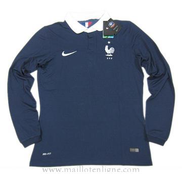 Maillot France Manche Longue Domicile 2014 2015